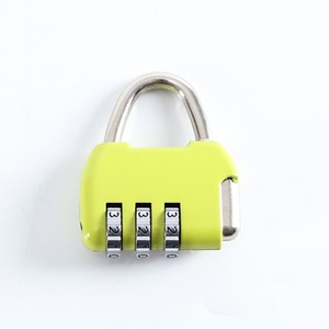 Travel Combination <b>Lock</b> 3 Digit Zinc Alloy Resettable For Backpack <b>Suitcase</b> Luggage Locker Door Cabinet Toolbox - Product Image 3