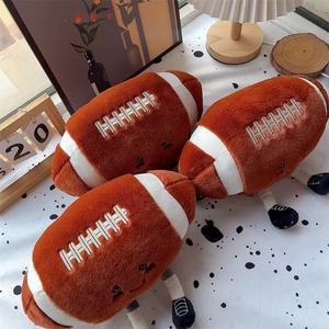 Lindo Mini Juguete de Peluche de Fútbol Deportivo, <span class=keywords><strong>Muñeco</strong></span> Gótico para Bebés, Juguete de Peluche Suave de Plástico con Funcionamiento a Pilas, Modelo <span class=keywords><strong>Inflable</strong></span> de Fútbol de Dibujos Animados - Product Image 1