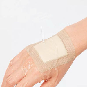 แผ่นปิดแผลซิลิโคนแบบมีขอบ สำหรับการรักษาแผลกดดัน แผ่นปิดแผลผ่าตัด คุณภาพสูง สำหรับการรักษาแผลด้วยระบบ NPWT - Product Image 4