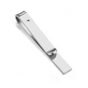 Wsy86 Promotionnel OEM Prix Compétitif Pince à cravate simple en métal argenté et doré pour hommes - Product Image 5