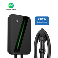 Kontrol APP Baru untuk Wallbox EV 21kW Tipe 2 yang Dipasang di Dinding, Pengisian Daya Rumah, Disetujui CE, Kartu RFID, Wifi untuk Smart Solar Hub