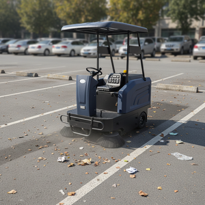 مكنسة كهربائية تعمل بالبطارية SD-1450، عربة تنظيف متنقلة تعمل بجهد 220 فولت/48 فولت مع ضمان لمدة عام، مكنسة كهربائية تعمل بالشفط. - Product Image 4