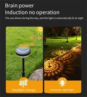 Luminaires d'ambiance extérieurs transfrontaliers pour cour, étanches IP65, LED colorées pour aménagement paysager, éclairage à angle de faisceau de 270°