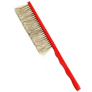 Red Plastic handle bee brush with cheaper price from Beekeeping tools supplier