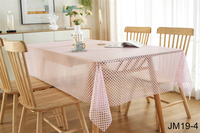 Rouleaux de nappe en plastique pvc en vinyle pour salle à manger Dubaï 137cm