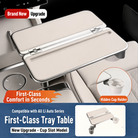 Support de Table Pliante OEM Li Auto avec Porte-Gobelet, Couleur Personnalisée, Logo, Vente en Gros, Usine de Bureaux de Voiture