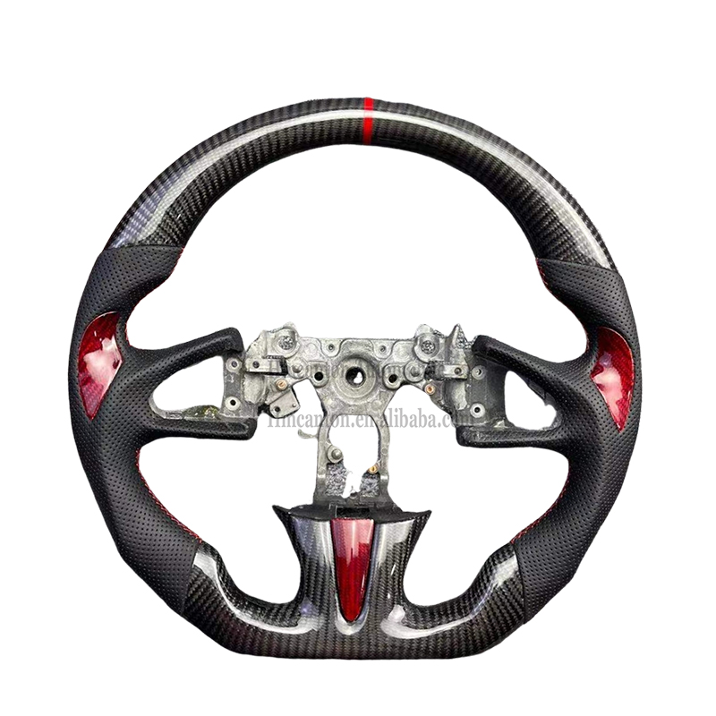 Leather+carbon fiber