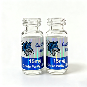 Изготовление индивидуальных голографических лазерных защитных наклеек для флаконов 2 мл и 3 мл под вашим брендом - Product Image 2