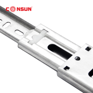 S4501 CONSUN Bán Hot Heavy Duty Thép Không Gỉ Full Extension Ball Bearing 3 Fold Telescopic Kênh Ngăn Kéo Đường Ray <span class=keywords><strong>Slides</strong></span> - Product Image 2