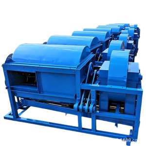Máquina trilladora de doble eje personalizada, cosechadora eléctrica de granos para trigo, arroz y sorgo, con transmisión de engranajes azul, multifuncional - Product Image 5