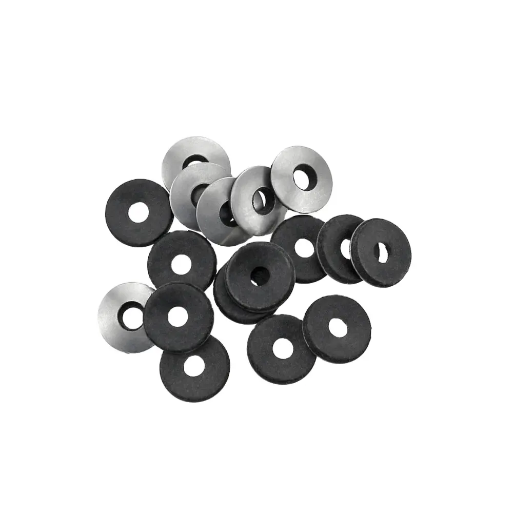 16MM EPDM GALVANISED RUBBER BONDED TEK SCREW ROOFING WASHERS SEALING 4MM THICK 