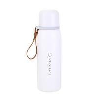 Mug isotherme en acier inoxydable 316 avec cordon, gourde sport portable, tasse cadeau, isolation thermique 6-12 heures