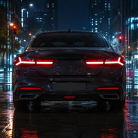 Nouvel ensemble de feux arrière LED rouges BK pour GAC Empow 2021-2024 avec clignotants séquentiels et feux de freinage, Plug & Play