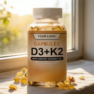 Kişiselleştirilmiş OEM Yetişkin <span class=keywords><strong>Vitamin</strong></span> <span class=keywords><strong>D3</strong></span> ve K2 500mg/1000mg Yumuşak Kapsül Takviye Edici Gıda - Product Image 1