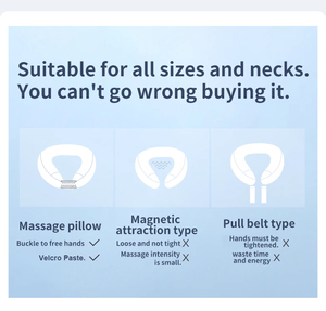 Multifunctional Memory <b>Foam</b> Heating Pillow High Quality Professional Rechargeable Electric Relieve Neck U-<b>Shaped</b> pillow - Product Image 6