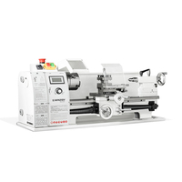 Tour horizontal miniature WM210VL de haute qualité, alésage 38 mm, moteur sans balais 900 W, 220 V, avec protection contre les coupures de courant, usage léger