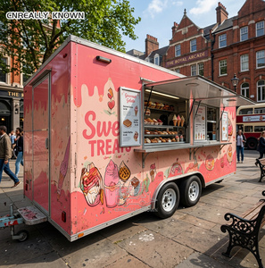 Portable Churros Restaurant Quality Burger Truck VIN Certified Food Service <b>Trailer</b> - Product Image 5