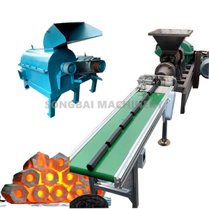 Machines automatiques de briquette de biomasse avec la chaîne de production de charbon de bois de narguilé de moteur pour les Philippines - Product Image 1