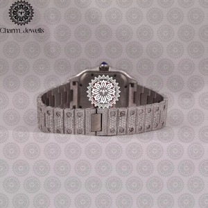 Montre en diamant de qualité export, au design élégant et aux performances fiables, idéale pour collection ou cadeau, disponible en gros. - Product Image 1