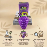 Jouets Squishy en Gros : Grands Jouets Fidget à Presser en Forme de Fruits (Banane, Fraise), Balles Anti-Stress et Jouets Squishy en Forme de Beurre pour Filles