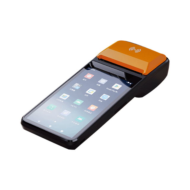 Barway Handheld POS Android 8 Smart POS Terminal With NFC for Contact Cash Register