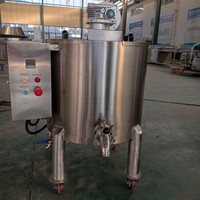 Machine à mélanger le chocolat de 1000 L pour usine, conteneur isotherme, réservoir de stockage de chocolat pour usine de snacks
