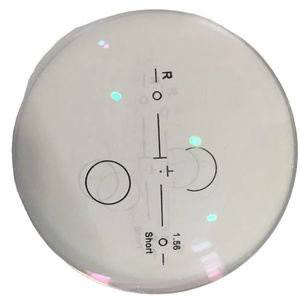 <span class=keywords><strong>Lentilles</strong></span> <span class=keywords><strong>progressives</strong></span> YOULI 1.61 à couloir court, en plastique HMC, avec protection UV 420 pour lunettes - Product Image 1