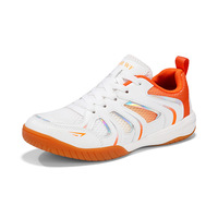 Chaussures de badminton et de tennis de table professionnelles pour femmes, unisexe, avec empeigne en mesh, semelle intermédiaire en EVA, antidérapantes, chaussures de sport, nouveauté 2026