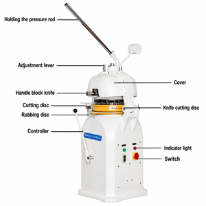 Machine à portionner la pâte à <span class=keywords><strong>hamburger</strong></span>, machine à diviser la pâte à brioche, machine à portionner la pâte à pain moelleux, machine à arrondir la pâte à pain au sésame - Product Image 5