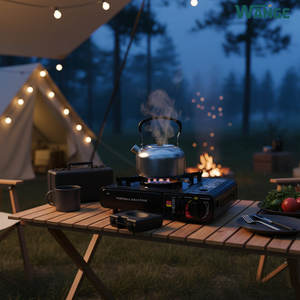 Estufa <span class=keywords><strong>de</strong></span> Gas Portátil Mini para Barbacoa, Ligera, Manual, para Camping y Exteriores - Product Image 6