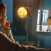 Nouvelle lampe LED COB bicolore 150W 2700k-7500k, kit de poche portable, éclairage pour vidéo courte, personnalisation du logo
