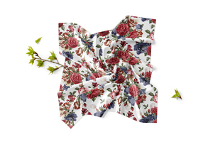 Hot Bán 100% Sang Trọng Mịn Polyester Mượt Satin Với Hoa Mô Hình Kỹ Thuật Số In Vải Cho Phụ Nữ Áo Cánh Váy - Product Image 3