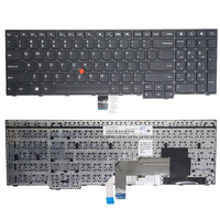 Keyboard Tata Letak AS Grosir untuk Lenovo ThinkPad E531 E540 L540 T540P T550 T560 P50S, Keyboard Tanpa Lampu Latar dengan TrackPoint Baru