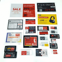 Sistema de Etiquetas de Precio Electrónicas ESL con Pantalla E-Paper de 2.4GHz y NFC Disponible, Etiquetas Digitales de Precio con Tinta Electrónica para Soluciones de Menús