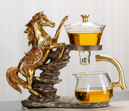 Théière Cheval + Tasse