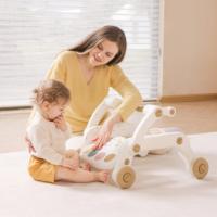 Porteur évolutif 3-en-1 interactif pour bébé : trotteur, centre d'activités et tapis de fitness pour nourrissons