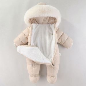 Fabricantes de Ropa, Monos Gruesos de Invierno Personalizados para Niños Pequeños, Trajes de Nieve para Bebés Niñas - Product Image 2