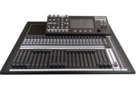 VOXFULL Console de mixage numérique professionnelle 24/32 canaux avec faders motorisés, écran tactile et effets DSP