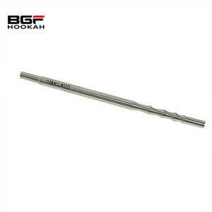 Venta al por mayor diseño único buena calidad 63CM <span class=keywords><strong>Maklaud</strong></span> Hookah plata Shisha fumar Set Hookah sin botella - Product Image 6