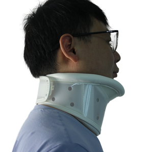 목 지지대 및 고정용 플라스틱 & 벨크로 경추 보호대 일상생활 스포츠 헬스케어 사용을 위한 남녀공용 - Product Image 6