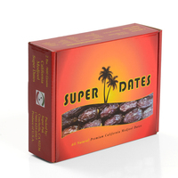 Boîte de date du Ramadan arabe vide avec Logo personnalisé, emballage pour les Dates