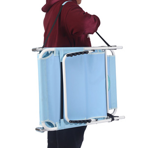 เตียงพับ<span class=keywords><strong>พัก</strong></span>กลางวันแบบเรียบง่าย ขายตรงจากโรงงาน เตียงพับพกพาสำหรับสำนักงาน เก้าอี้พับสำหรับตั้งแคมป์กลางแจ้ง - Product Image 6