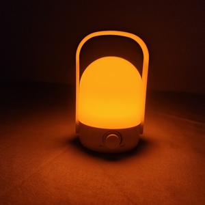 Portable 2W <b>LED</b> Night <b>Light</b> <b>Mini</b> Bedroom Lamps with 1200/2600 Mah Rechargeable Battery Sleep Aid Nightlight - Product Image 1