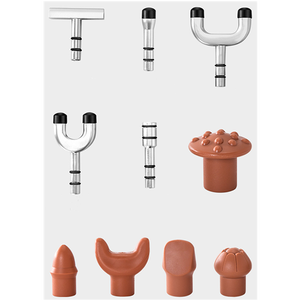 Pistolet à impulsion puissant pistolet de massage pistolet de correction de la colonne vertébrale et de la colonne cervicale - Product Image 3