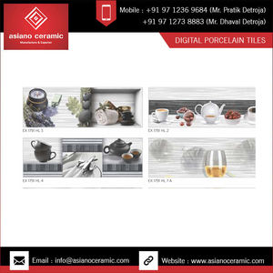 Nouvelles carreaux muraux numériques en porcelaine imitation brique, toutes couleurs, 250x750mm, pour murs extérieurs et villas - Product Image 2