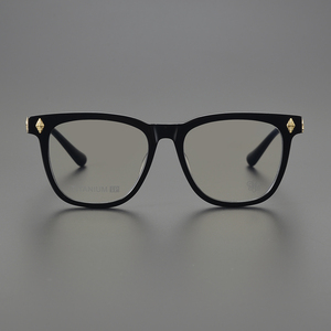 CH8137 kacamata bingkai persegi panjang asetat grosir ritel Logo dapat disesuaikan untuk pria dan wanita bingkai kacamata resep spesifikasi - Product Image 4