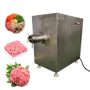 Commerical automatic meat mincer meat grinder machine industrial for frozen meat