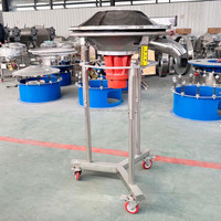 Machine de criblage à haute fréquence pour boues céramiques, filtre vibrant, tamis vibrant, moteur en acier inoxydable haute performance