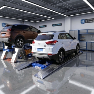 Machine de redressage de châssis de <span class=keywords><strong>voiture</strong></span> PRE-<span class=keywords><strong>77</strong></span>-Z11 Car-O-Liner, équipement d'atelier, banc de redressage de châssis - Product Image 1