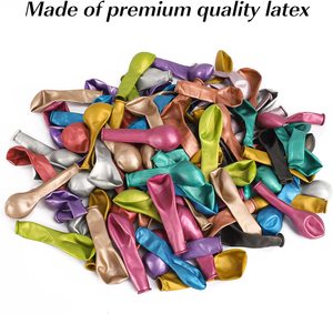 Ballons de fête en gros, 12 pouces, chromés, en métal épaissi, pour <span class=keywords><strong>anniversaire</strong></span>, mariage, baby shower et décoration de fête en arche - Product Image 6
